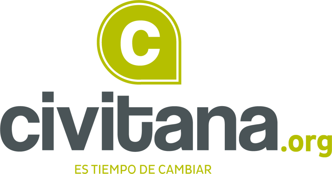 Logotipo de civitana.org con el lema «Es tiempo de cambiar»